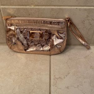 Michael Kors Rose Gold Wristlet